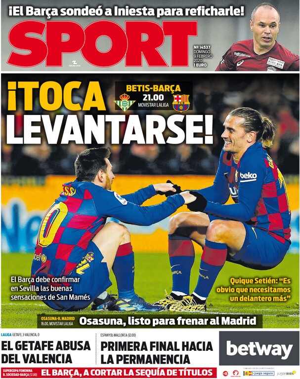 Μπαρτσελόνα: Πήγε το «μπαμ» με την επιστροφή Ινιέστα!