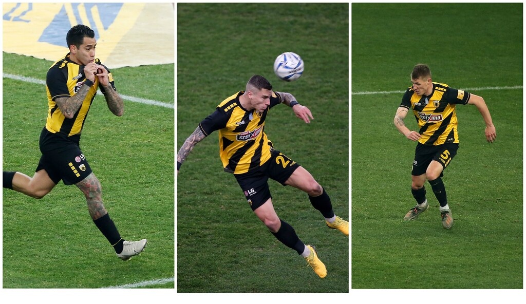 Ο λόγος για τον Σέρχιο Αραούχο που σκόραρε το μοναδικό τέρμα και τους Βράνιες και Σιμάνσκι που με τα αμυντικά τους, κατορθώματα «θωράκισαν» τη νίκη της ομάδας του Μάσιμο Καρέρα.