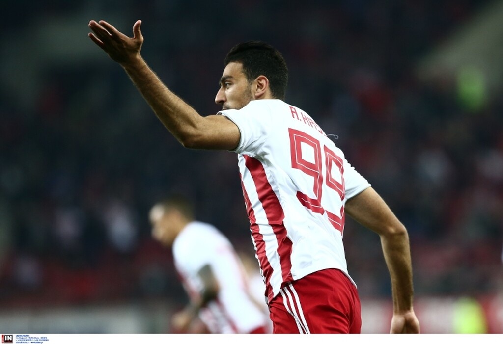 Ολυμπιακός-Λαμία: Γκολ ο Χασάν, αποβολή για Ρόμανιτς (videos&photos)