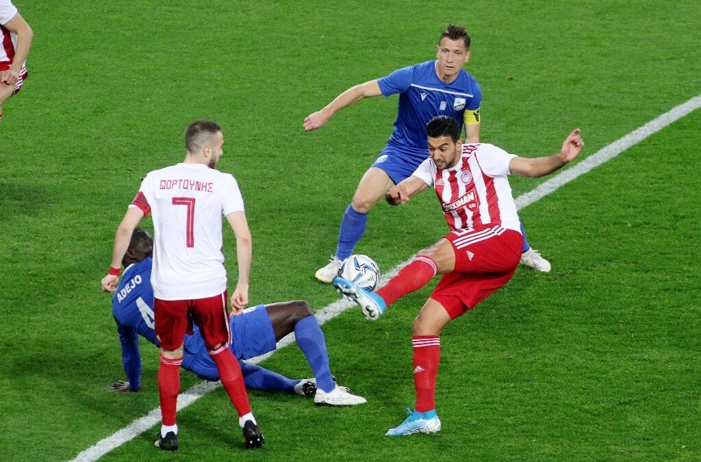 Ολυμπιακός-Λαμία 3-2: Με ζόρια και Βαλμπουενά στα ημιτελικά (photos+videos)