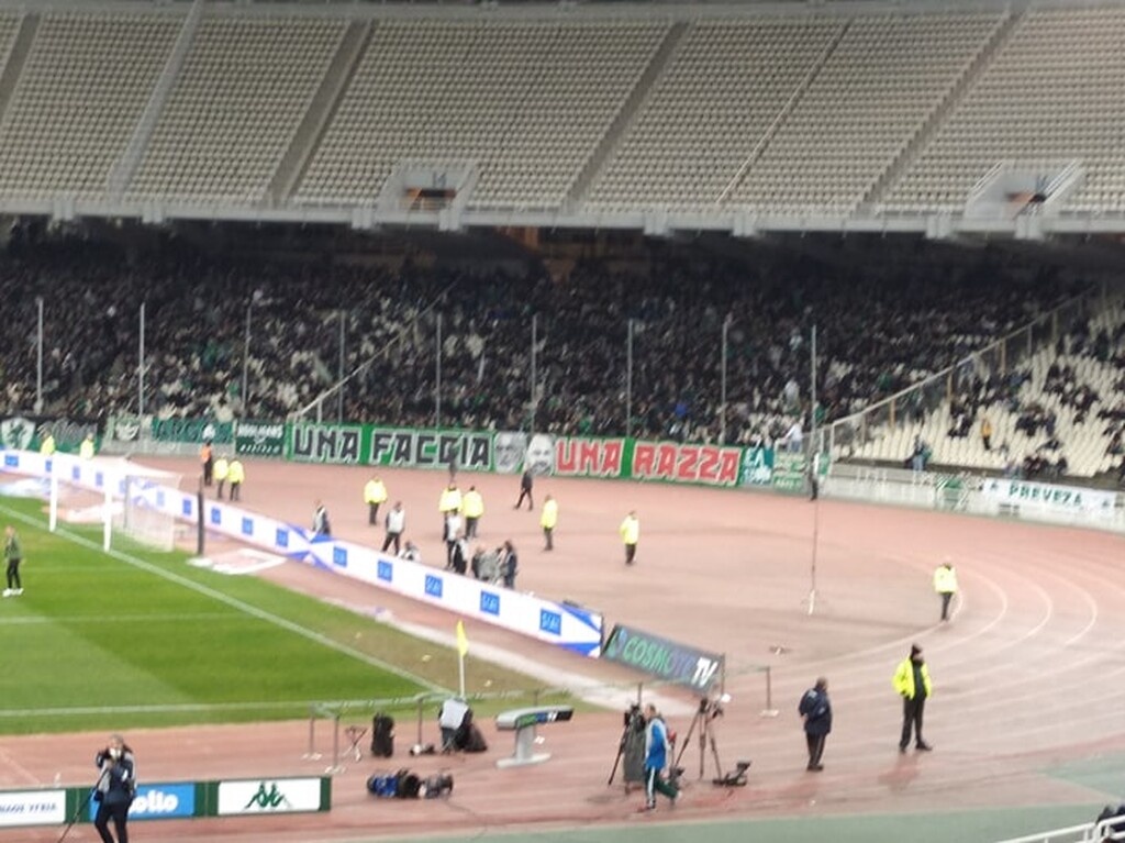 Παναθηναϊκός-ΠΑΟΚ: Πανό στο ΟΑΚΑ για Σαββίδη, Μαρινάκη