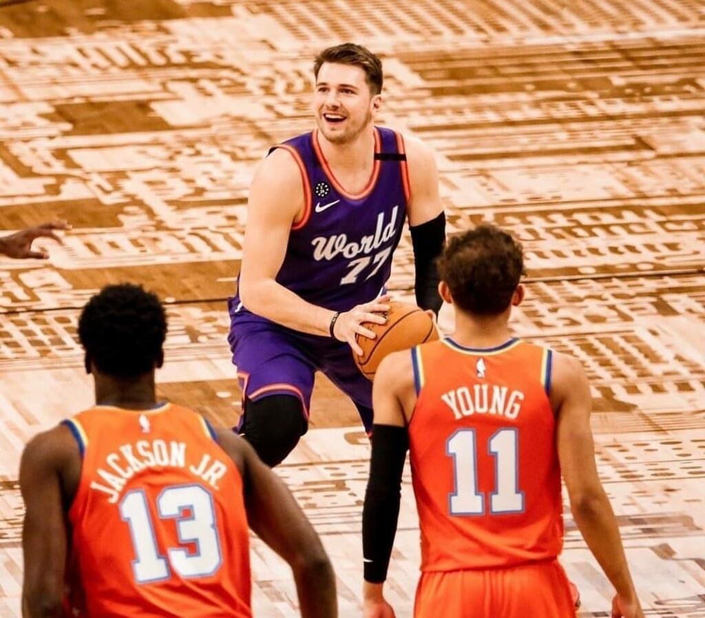All Star Game: Το απίθανο καλάθι του Ντόντσιτς από το κέντρο! (photos+video)