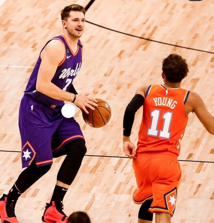 All Star Game: Το απίθανο καλάθι του Ντόντσιτς από το κέντρο! (photos+video)