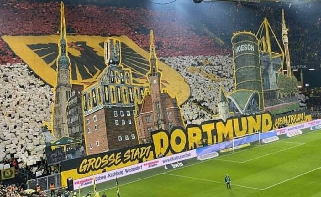 Ντόρτμουντ: Το μαγικό κορεό του κόσμου στο ματς με την Άιντραχτ! (photos+videos)