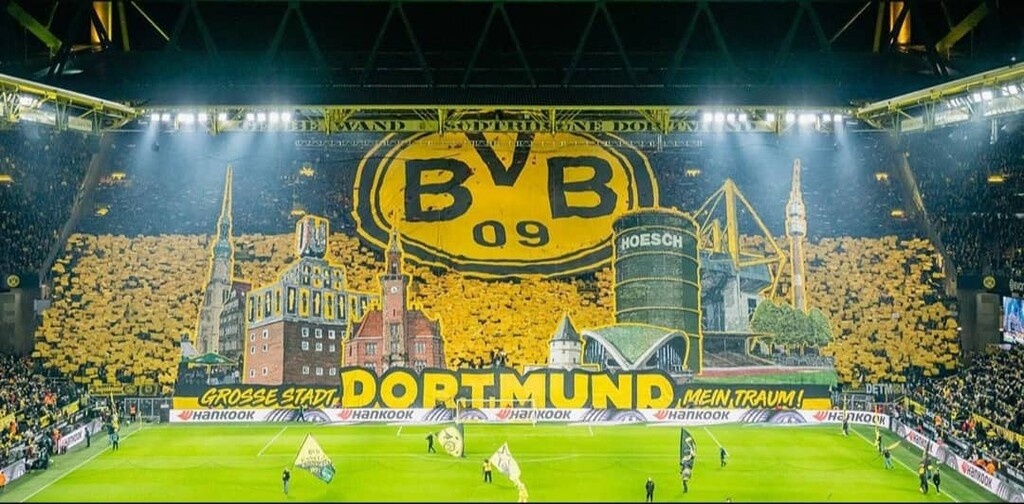 Ντόρτμουντ: Το μαγικό κορεό του κόσμου στο ματς με την Άιντραχτ! (photos+videos)