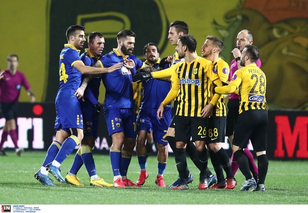 Άρης-ΑΕΚ: Το πέναλτι που άναψε «φωτιές» στο «Βικελίδης» (photos)