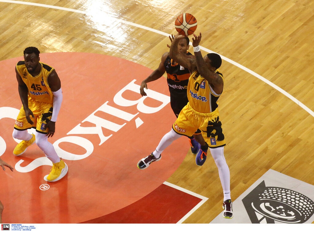 Προμηθέας-ΑΕΚ 57-61: Άντεξε και επέστρεψε στην κορυφή