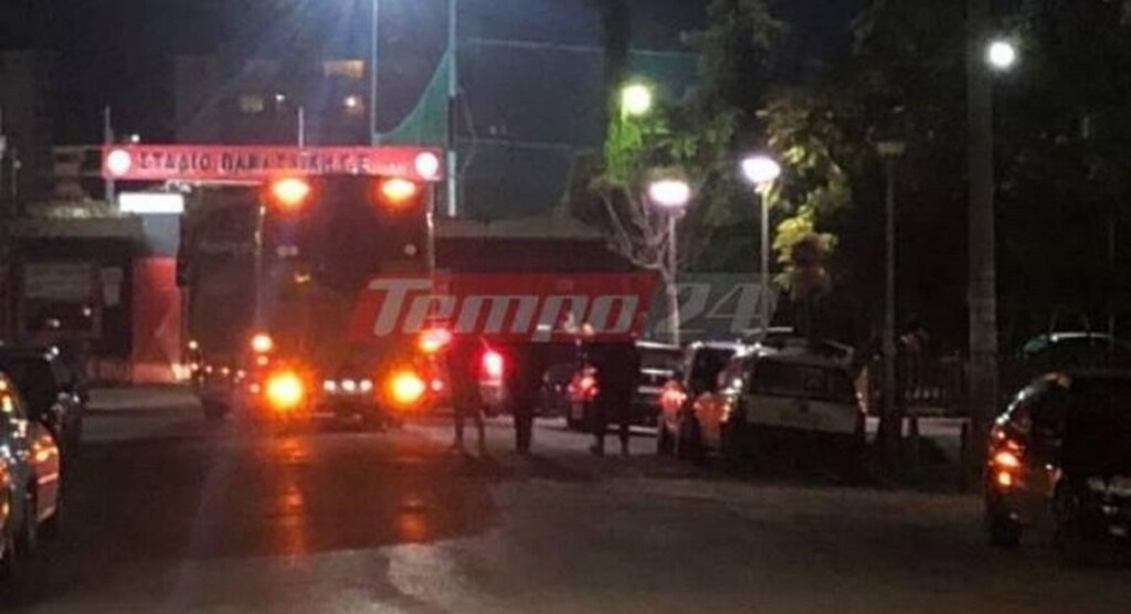 Ροκ σκηνές και ξύλο στην Παναχαϊκή (photos)