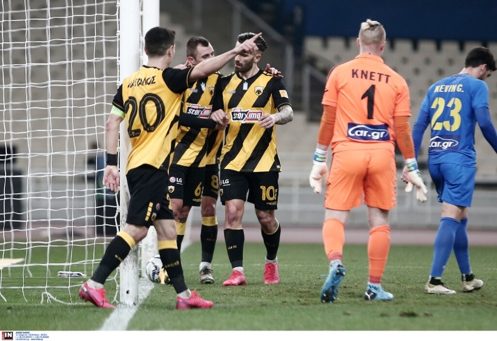 ΑΕΚ-Παναιτωλικός: «Χάθηκε» η μπάλα στο 2-0 του Κρίστισιτς (video)