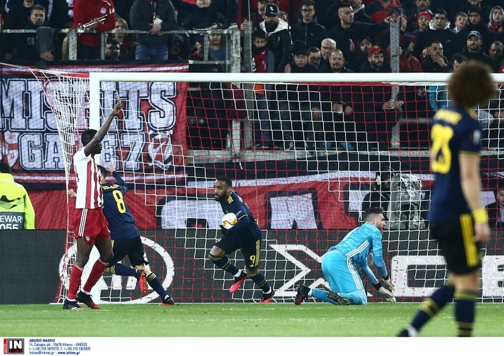 Ολυμπιακός-Άρσεναλ 0-1: Τον «πλήγωσε» ο Λαζακέτ (photos&video)