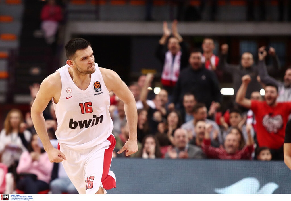 Ολυμπιακός-Βιλερμπάν 77-68: Νίκησε αλλά έχασε τον Μιλουτίνοφ (photos)