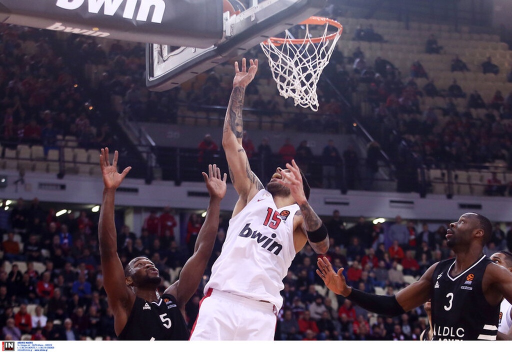 Ολυμπιακός-Βιλερμπάν 77-68: Νίκησε αλλά έχασε τον Μιλουτίνοφ (photos)