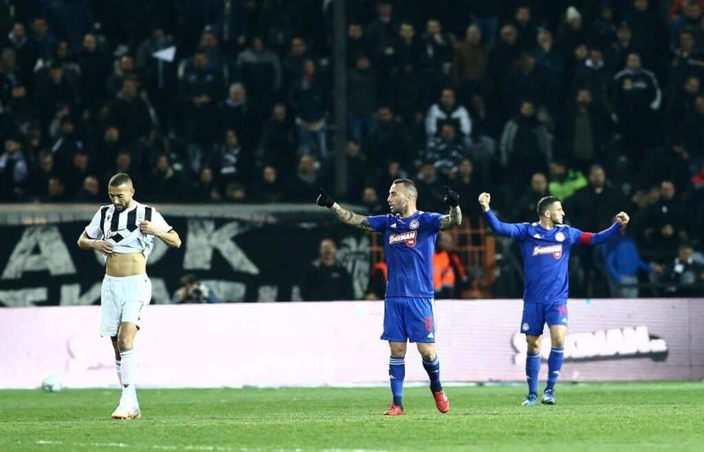 ΠΑΟΚ – Ολυμπιακός: Έξαλλοι πανηγυρισμοί αλλά και απογοήτευση στην Τούμπα (photos)