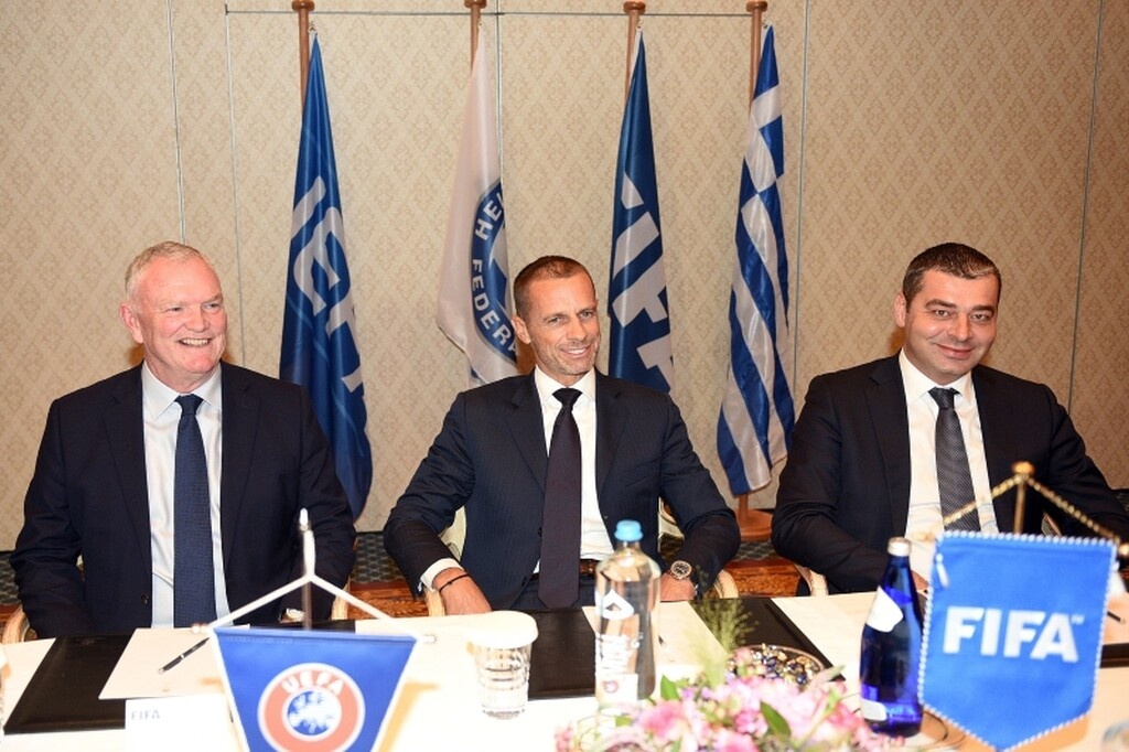 Τα είπε με ΕΠΟ ο πρόεδρος της UEFA, το πρωί της Τρίτης η συνάντηση με Μητσοτάκη