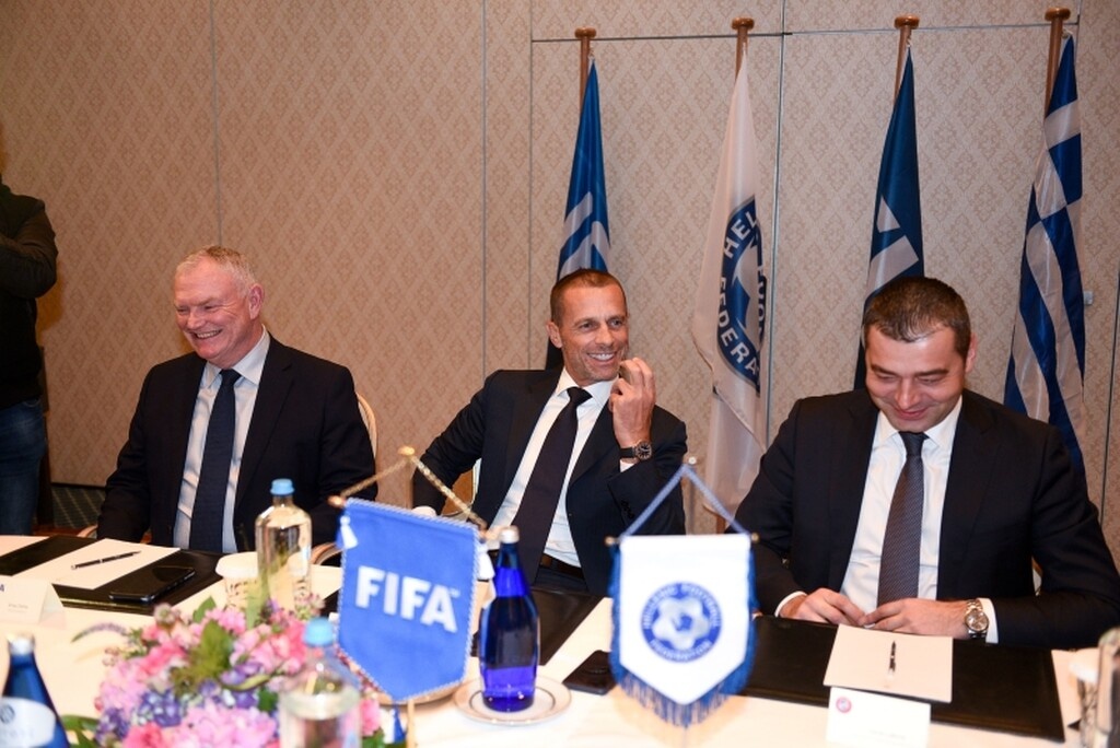 Τα είπε με ΕΠΟ ο πρόεδρος της UEFA, το πρωί της Τρίτης η συνάντηση με Μητσοτάκη