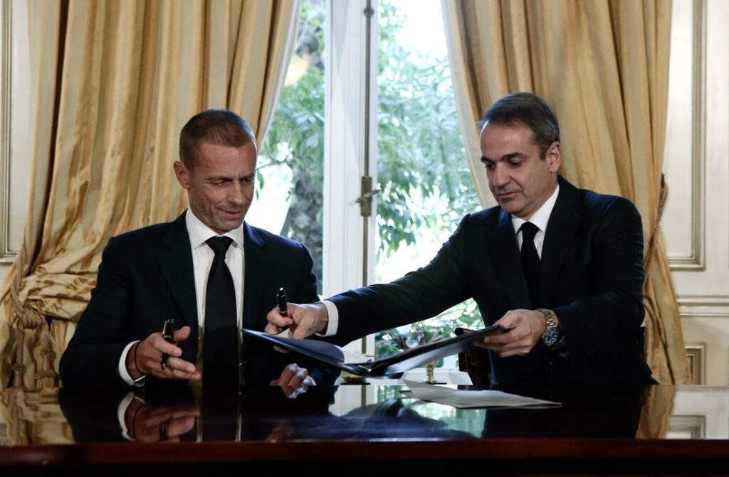 FIFA-UEFA και Κυβέρνηση υπέγραψαν το μνημόνιο συνεργασίας (photos)