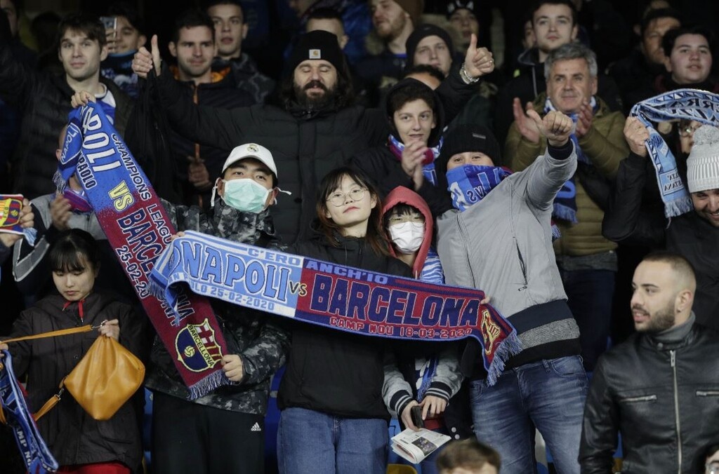 Champions League: Γεμάτο μάσκες λόγω κοροναϊού το «Σάο Πάολο» (photos)
