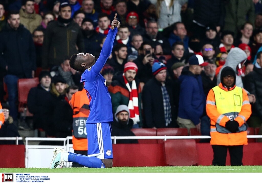 Άρσεναλ-Ολυμπιακός: Το «κάρφωσε» ο Σισέ και έβαλε «φωτιά» στο Emirates! (video)