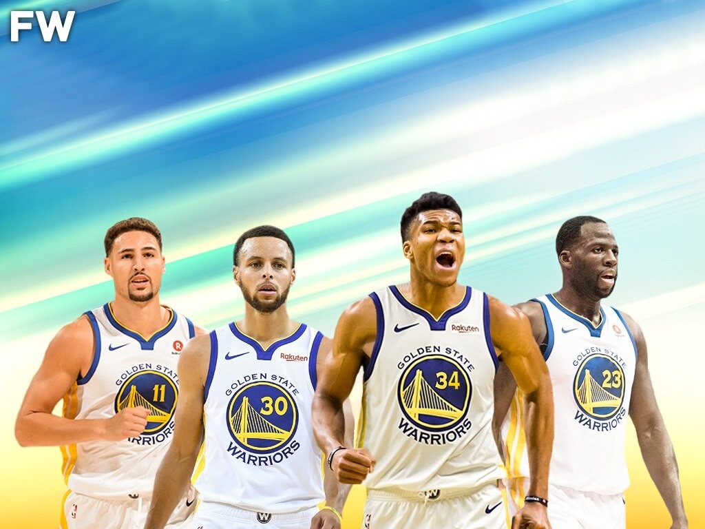 «Αν νομίζατε πως οι Γουόριορς με τον Ντουράντ ήταν δυνατοί, θα δείτε πώς θα είναι μαζί ο Γιάννης, ο Κάρι, ο Τόμπσον και ο Γκριν. Μιλάμε για μια δυναστεία πέντε ετών», ανέφερε ο δημοσιογράφος του Fox Sports. Απλά τρόμος...