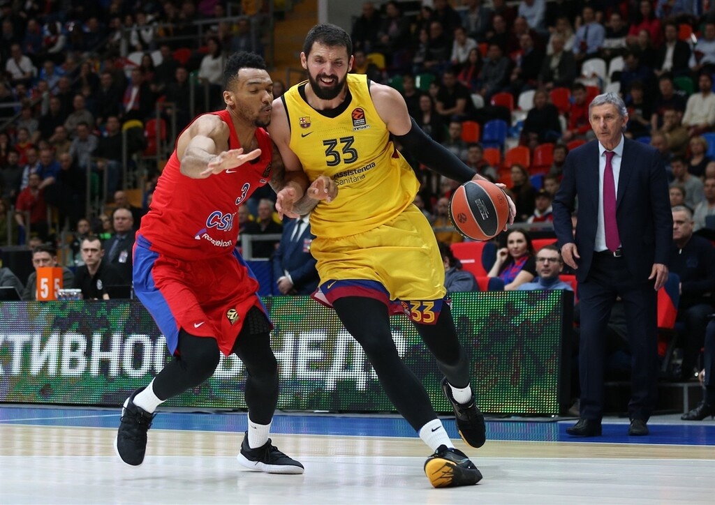 ΤΣΣΚΑ Μόσχας-Μπαρτσελόνα 80-82: Με «καυτό» Μίροτιτς την ξέρανε στο φινάλε (videos+photos)