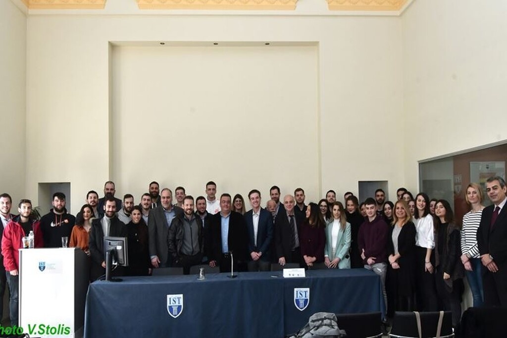 Ο Rick Pitino στο IST College με τους φοιτητές του προγράμματος MBA in Sports Management
