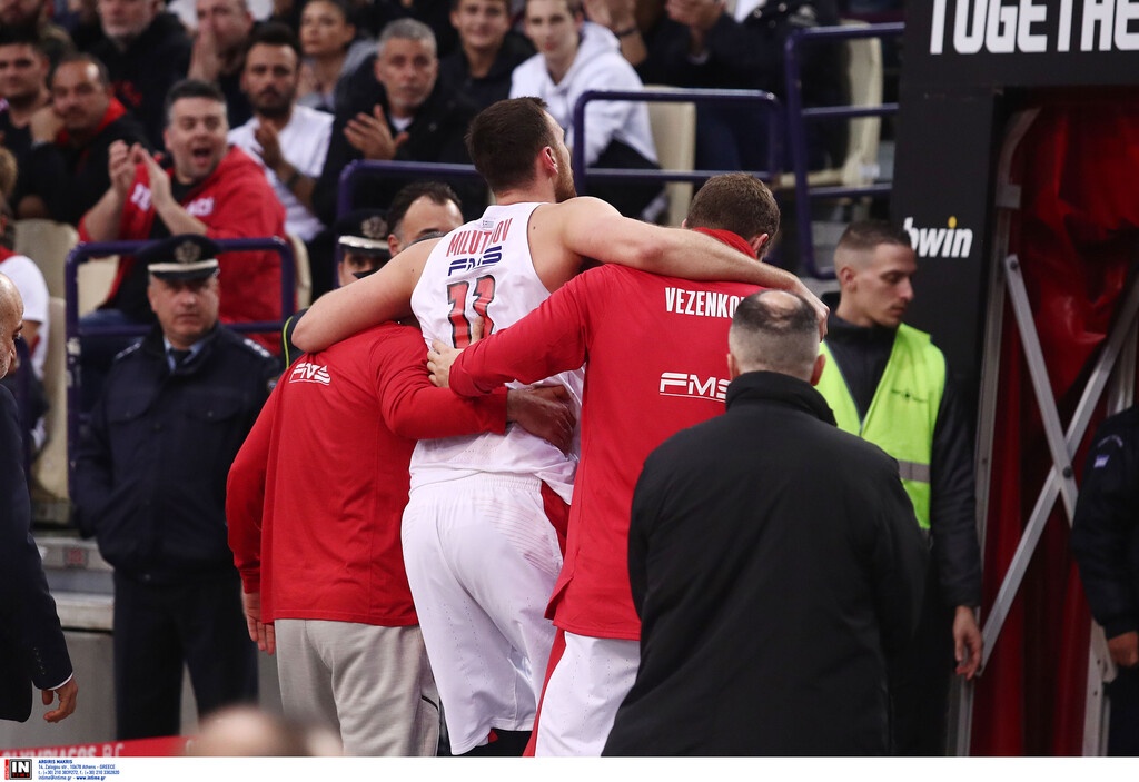 Ολυμπιακός: Χωρίς Μιλουτίνοφ το... ξεκίνημα για Παναθηναϊκό