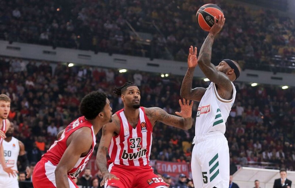 Η βαθμολογία της Euroleague μετά το Ολυμπιακός-Παναθηναϊκός ΟΠΑΠ