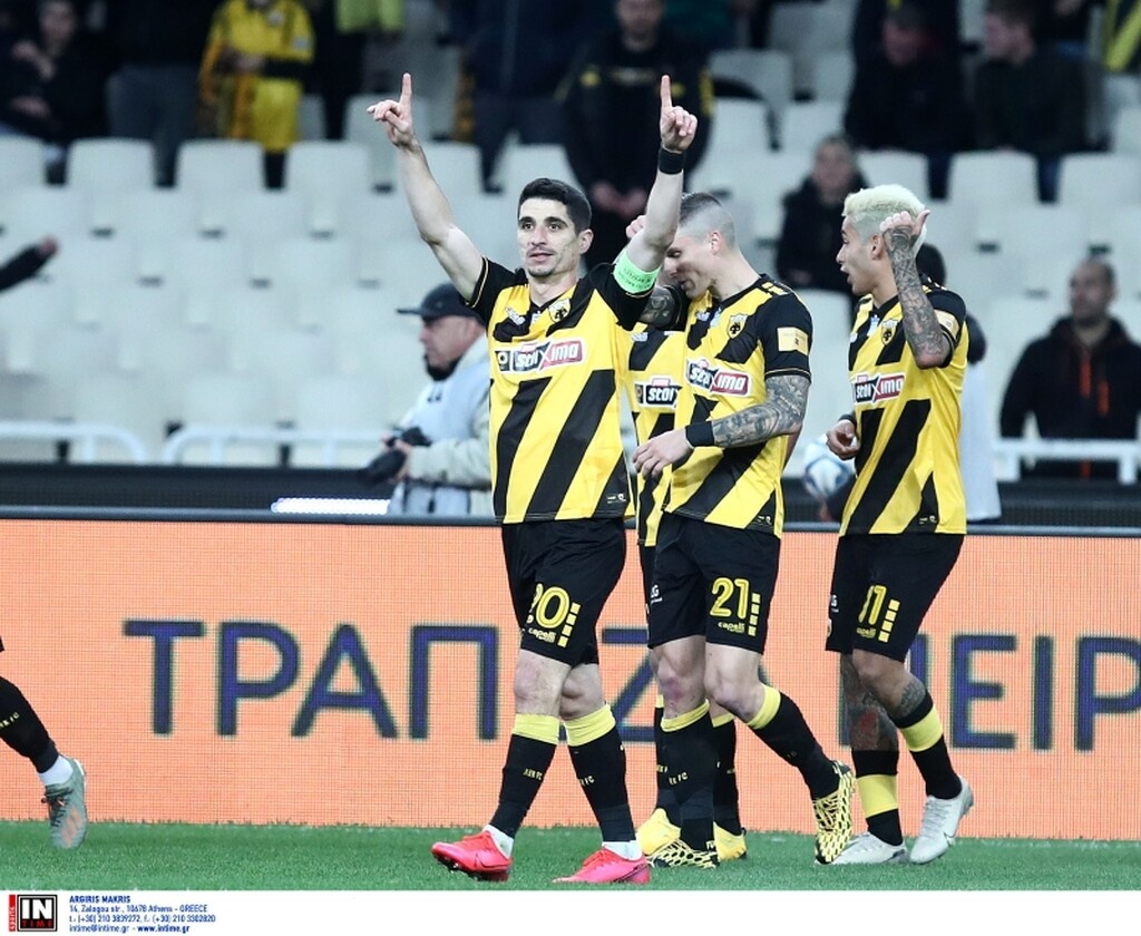 ΑΕΚ-Άρης: Γκολάρα ο Μάνταλος, απάντησε με πέναλτι ο Μπρούνο Γκάμα (videos)