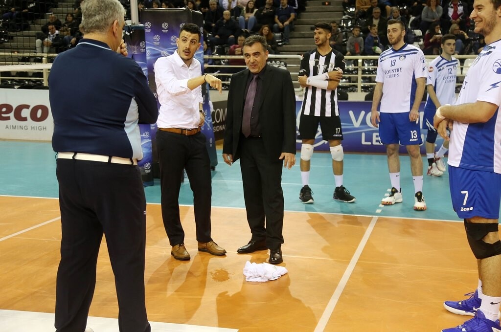 Volley League: Καθυστέρηση στο ΠΑΟΚ-Ηρακλής επειδή… στάζει η οροφή (photos)
