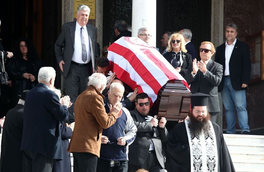Ολυμπιακός: Το τελευταίο αντίο στον Λεωνίδα Θεοδωρακάκη (photos)