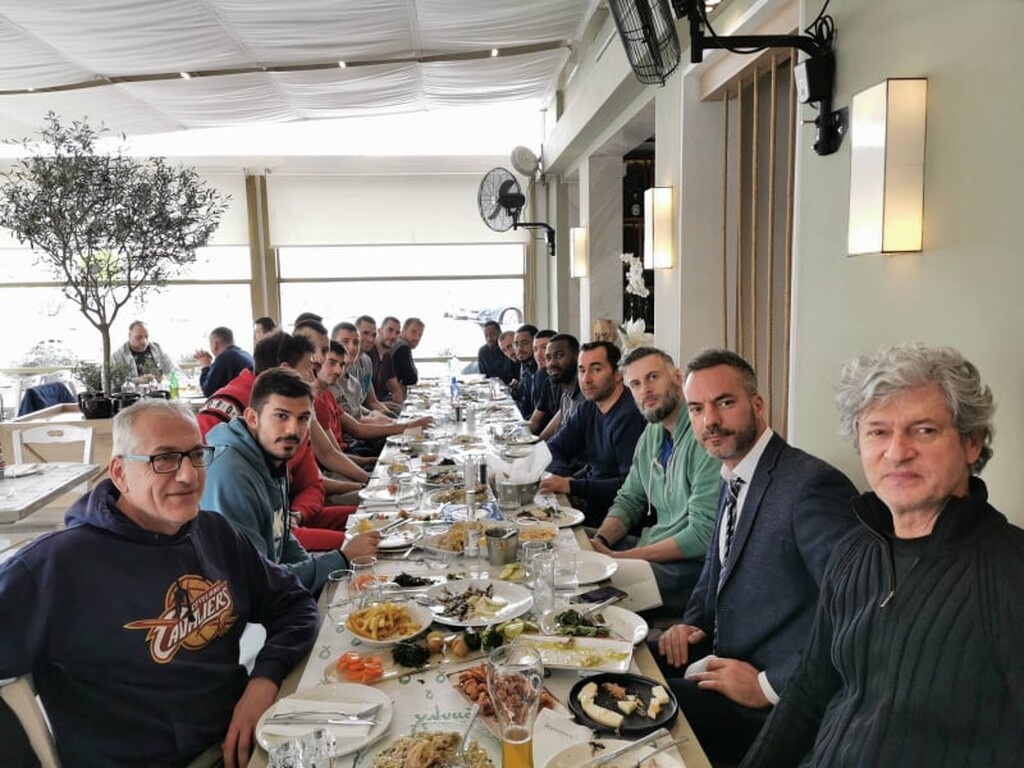 Άρης:Προπόνηση στη ΧΑΝΘ και κλίμα ενότητας με γεύμα (photos)