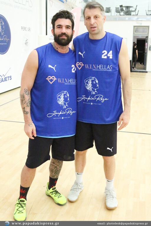 PLAY 2 W.I.N.: Αθλητές και celebrities σε έναν αγώνα μπάσκετ για καλό σκοπό