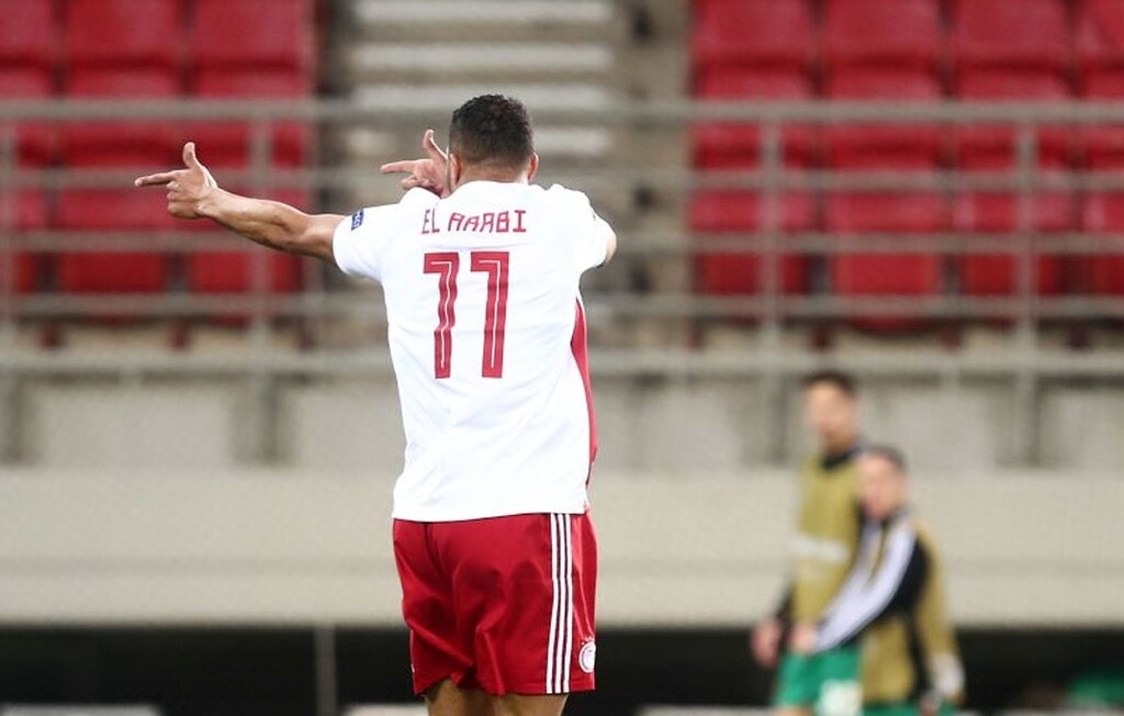 Ολυμπιακός-Γουλβς: Το… κάρφωσε πάλι ο Ελ Αραμπί (video+photos)