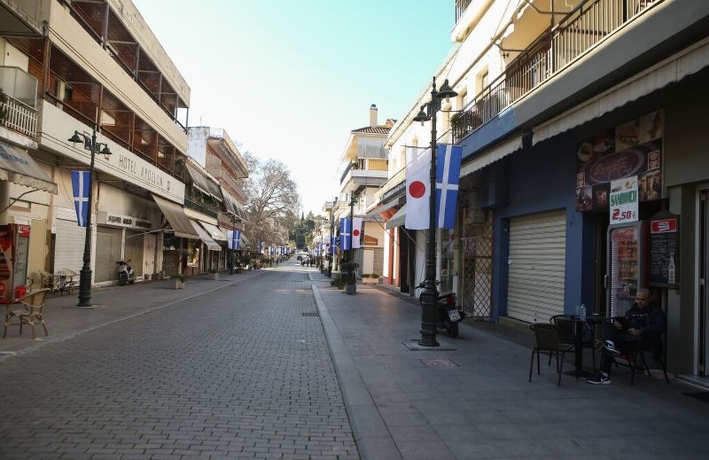 Κοροναϊός: Έρημη η Αρχαία Ολυμπία για την αφή της φλόγας (photos)