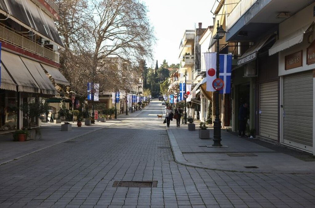 Κοροναϊός: Έρημη η Αρχαία Ολυμπία για την αφή της φλόγας (photos)