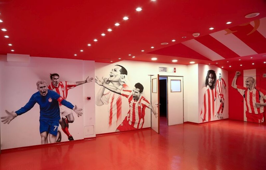 Ολυμπιακός: Έτσι φτιάχτηκαν τα… θρυλικά αποδυτήρια στο «Γ. Καραϊσκάκης» (video+photos)