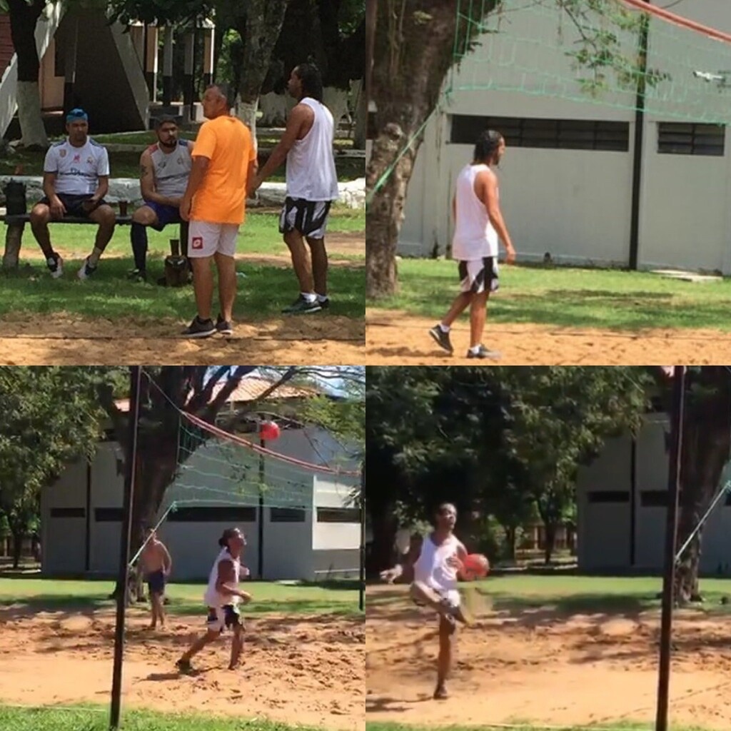 Ροναλντίνιο: Νέο βίντεο από τη ζωή στη φυλακή (photos+video)