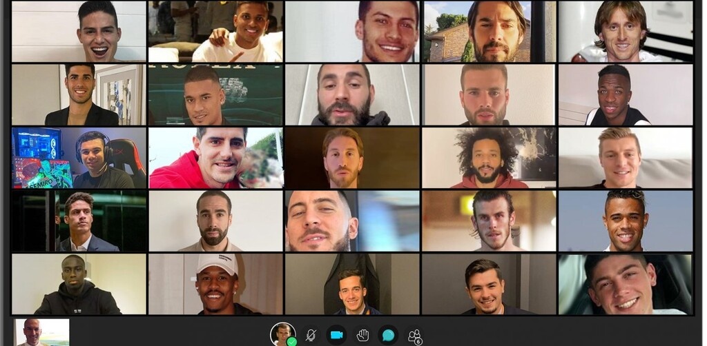 Ο Ζιντάν «ένωσε» ξανά όλη τη Ρεάλ με... τηλεδιάσκεψη!