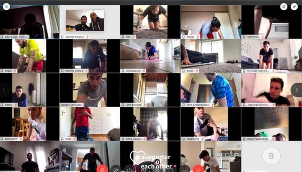 Η ξεχωριστή προπόνηση του Αστέρα Τρίπολης (video+photos)