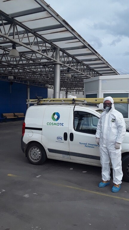 COSMOTE: Τεχνικοί και πελάτες μαζί στη μάχη κατά του κορωνοϊού