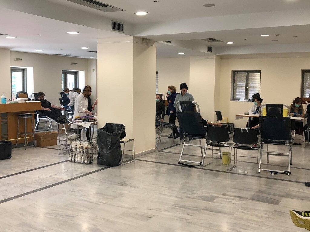 Η συμμετοχή της ΑΕΚ στην αιμοδοσία του Δήμου Νέας Φιλαδέλφειας: «Έχουμε υποχρέωση να βοηθάμε»