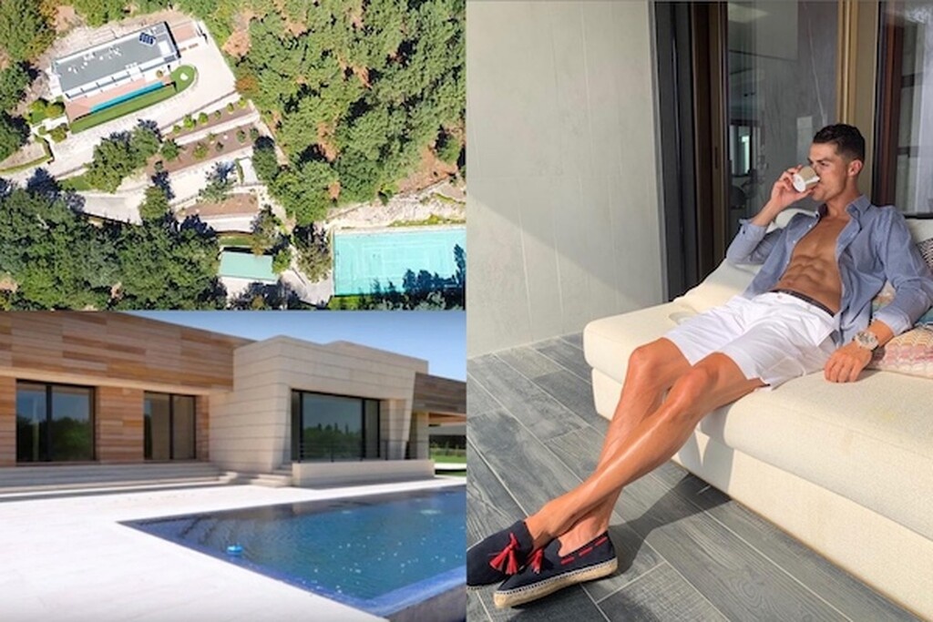 Συνεχίζει... αλλού την καραντίνα ο Κριστιάνο Ρονάλντο (photos)