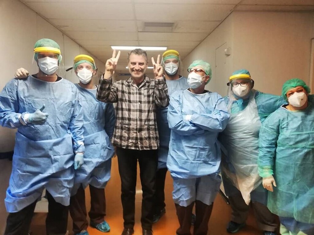 «Μαύρη Θύελλα» ο Σωτήρης Γεωργούντζος, νίκησε τον κορονοϊό (video+photo)