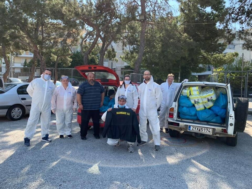 Παλληνιακός: Μοίρασε τρόφιμά σε ευπαθείς ομάδες (photos)