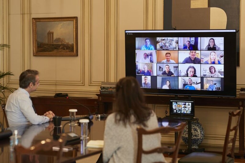 Τα είπε με φορείς του αθλητισμού ο Κυριάκος Μητσοτάκης (video+photos)