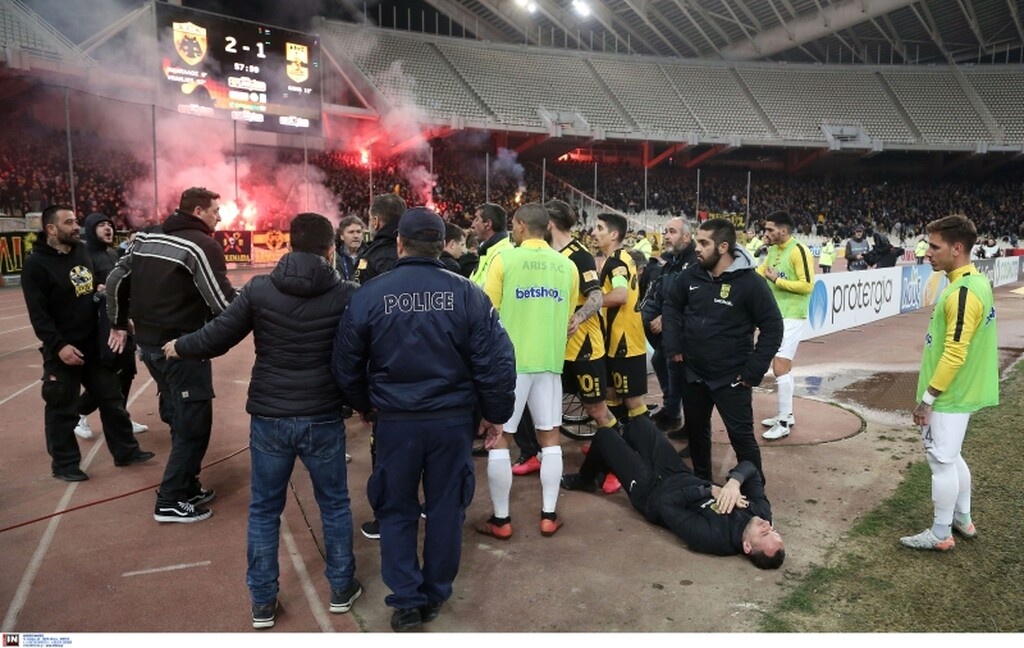 Βαριά «καμπάνα» σε ΑΕΚ και Μελισσανίδη για τον ημιτελικό με Άρη (photos)