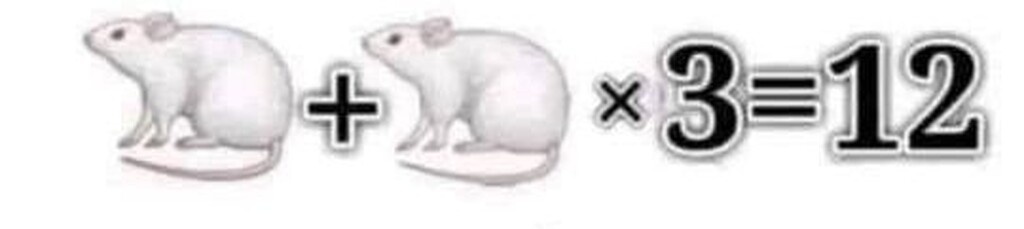 Πάμε τώρα στο ποντίκι, που ισούται με 3 όπως προκύπτει με μερικές εύκολες πράξεις.