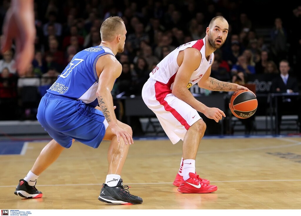ΒΑΣΙΛΗΣ ΣΠΑΝΟΥΛΗΣ: 6/11 τρίποντα στο Νεπτούνας-Ολυμπιακός 81-85 (31 Οκτωβρίου 2014)