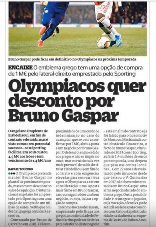 Ολυμπιακός: Έτσι κρατάει τον Γκασπάρ (photos)