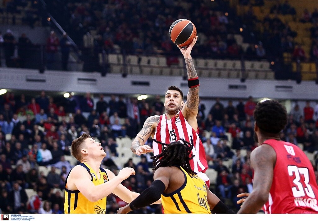 1.Ολυμπιακός-Χίμκι 109-98 (96-96 κ.α.) (18 Δεκεμβρίου 2019): 27/44 δίποντα, 28/38 βολές, 24 ασίστ – PIR: 130 βαθμοί - MVP: Γιώργος Πρίντεζης: 26 πόντοι (11/15 δίποντα, 1/1 τρίποντα, 1/3 βολές), 7 ριμπάουντ – PIR: 29 βαθμοί.